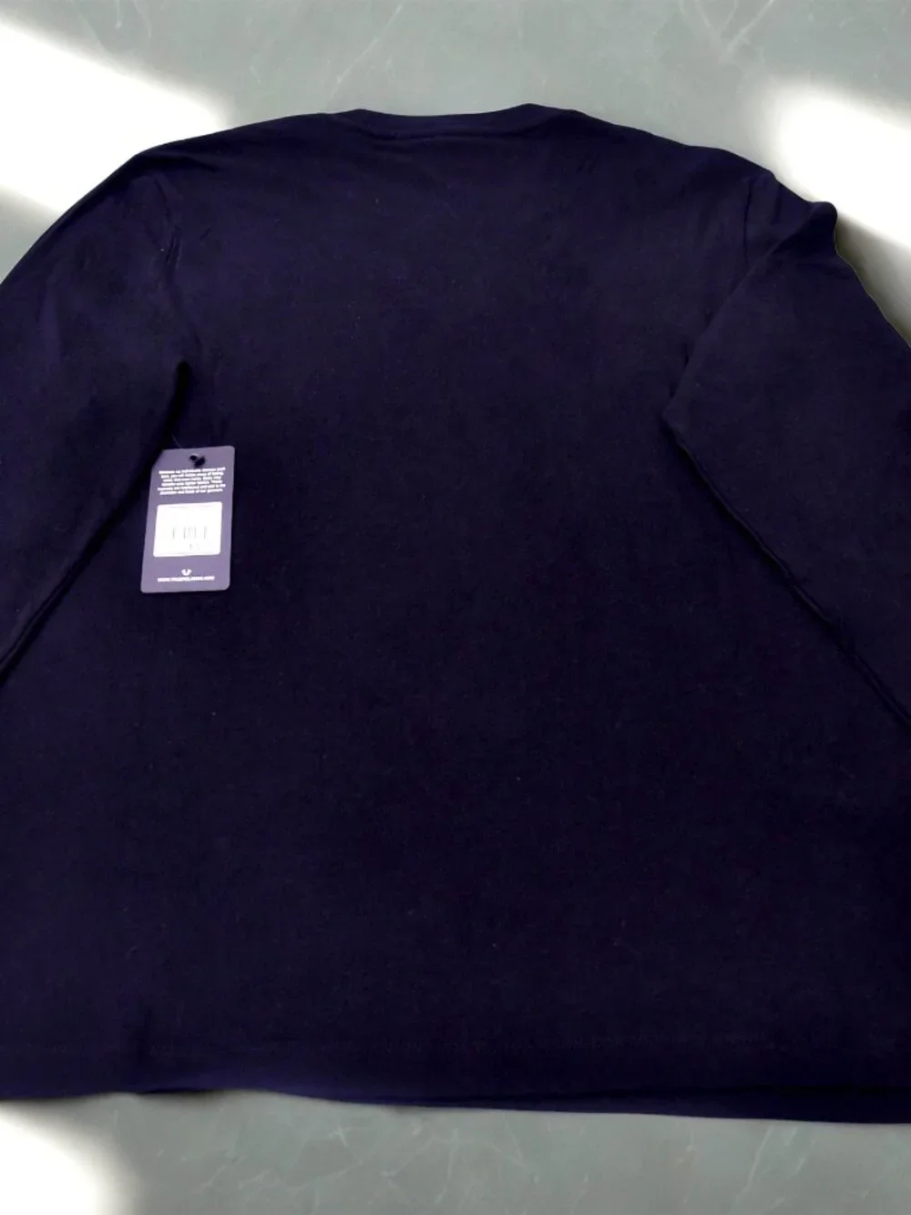 True Religion Shirt, Long Sleeve Tee, Men's Graphic Shirt, Streetwear Shirt, Cot